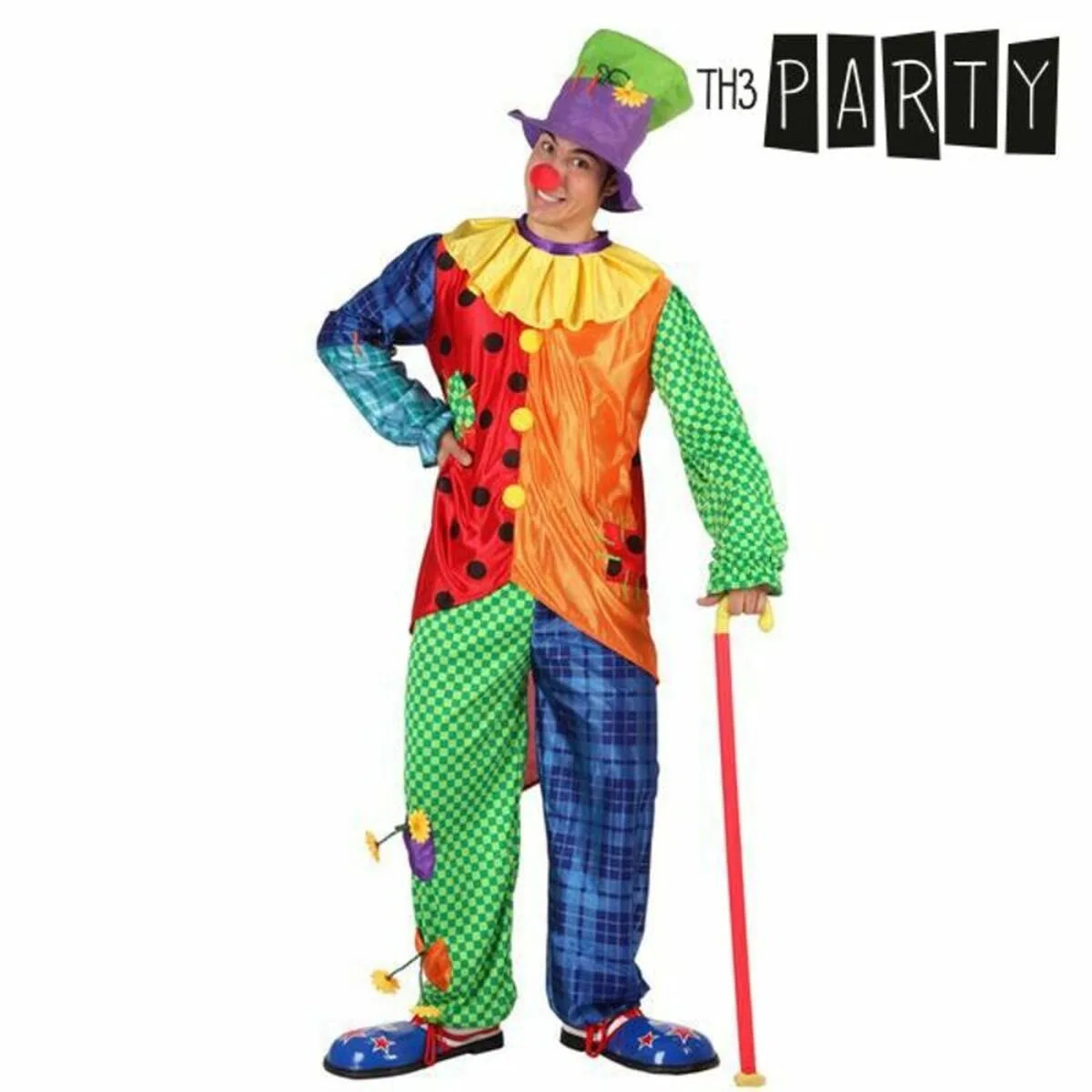 Deguisement pour adultes th3 party multicouleur cirque 3 pieces s110026370. Transformez votre intérieur avec les produits déco Diaytar !