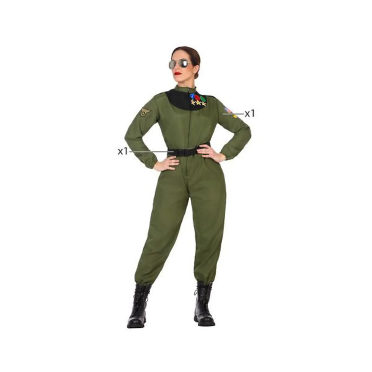 Deguisement pour adultes th3 party vert 2 pieces s110771993. La mode selon Diaytar : audacieuse, accessible et toujours dans l'air du temps.