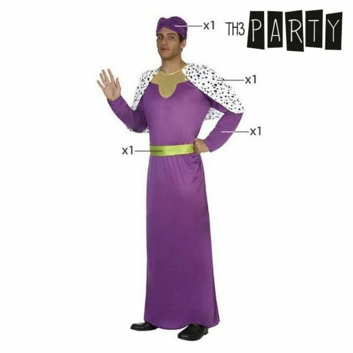Deguisement pour adultes th3 party violet noel 3 pieces s110470921. Créez votre look signature avec les pièces mode sélectionnées par Diaytar.