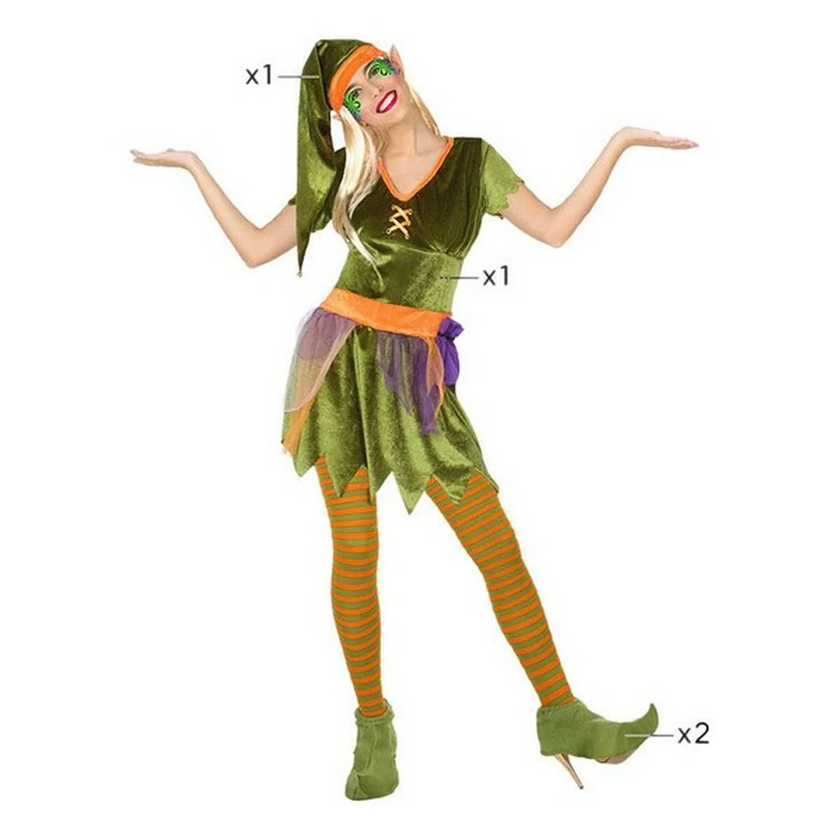 Deguisement pour adultes vert fantaisie 3 pieces s111130833. Diaytar : là où le shopping devient une forme d'art. Curateur d'un quotidien plus beau et plus fonctionnel.