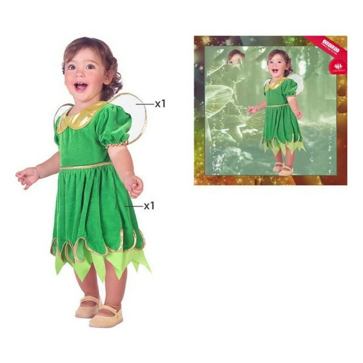 Deguisement pour bebes 112865 vert 24 mois s112078368. La mode selon Diaytar : audacieuse, accessible et toujours dans l'air du temps.