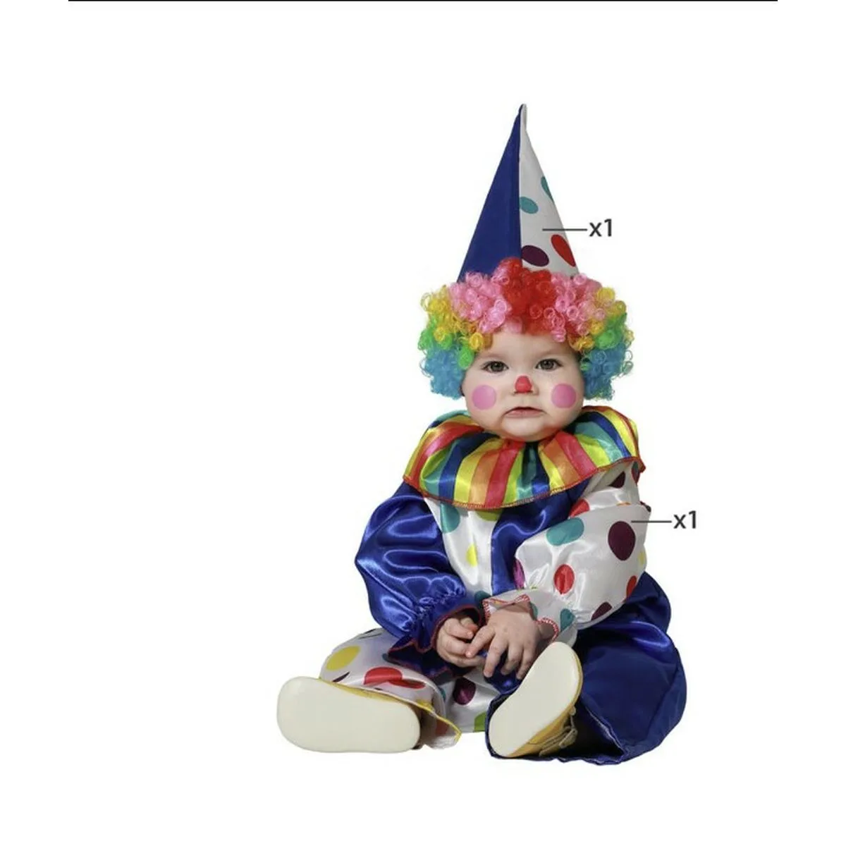 Deguisement pour bebes clown s112888986. Diaytar : Votre portail vers un monde de produits où la frontière entre l'essentiel et le superflu devient délicieusement floue