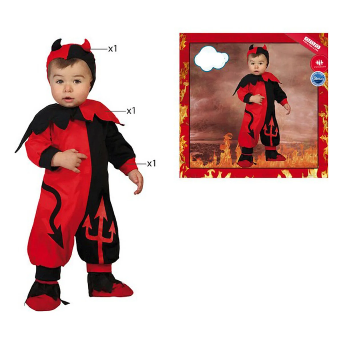 Deguisement pour bebes rouge demon 24 mois s112068212. Notre équipe chez Diaytar est une brigade de passionnés, toujours en chasse pour dénicher la perle rare qui vous fera vibrer.