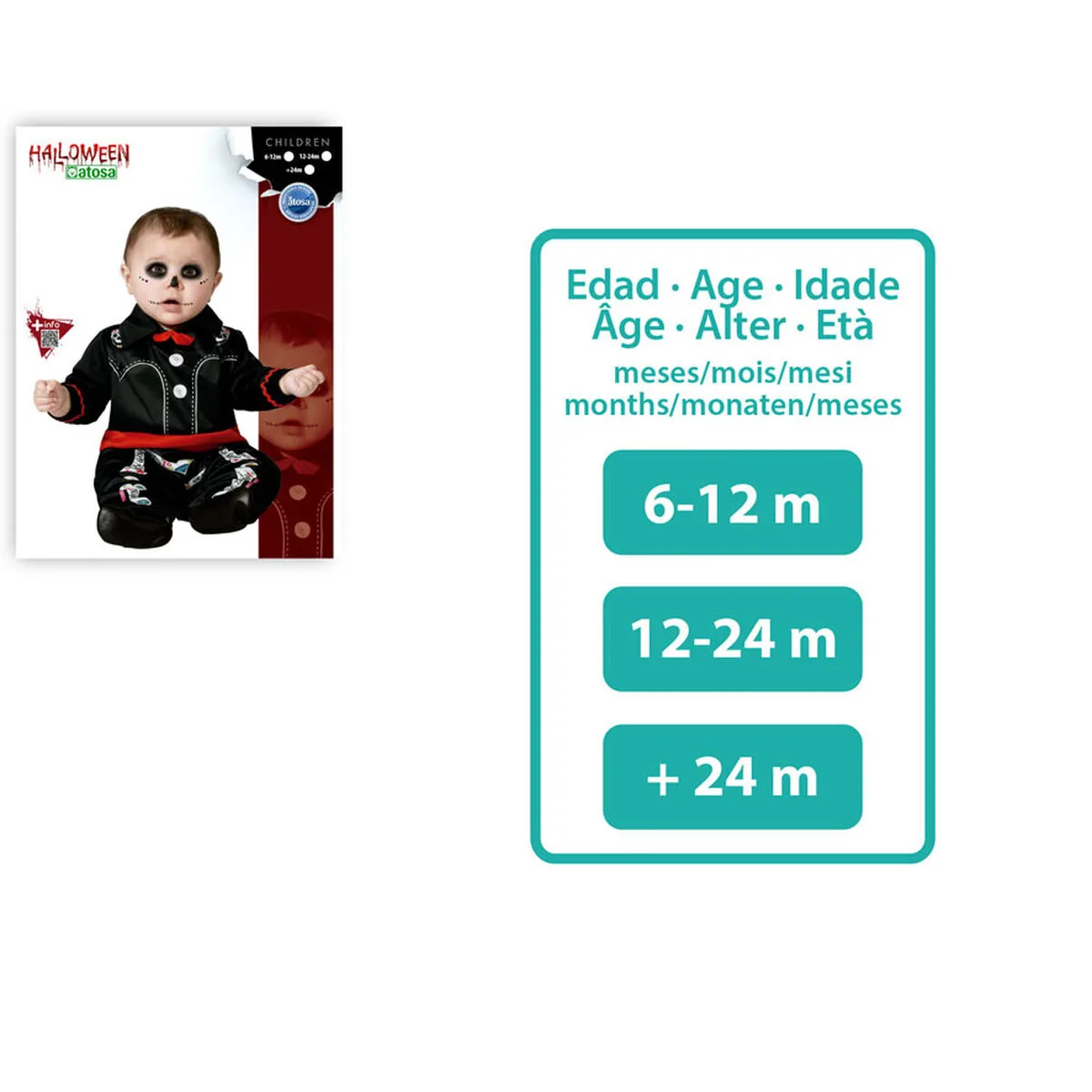 Deguisement pour bebes squelette 6 12 mois s113282738. Nous avons infusé Diaytar avec une dose massive de passion pour le produit. Contagieux : vous allez l'attraper.