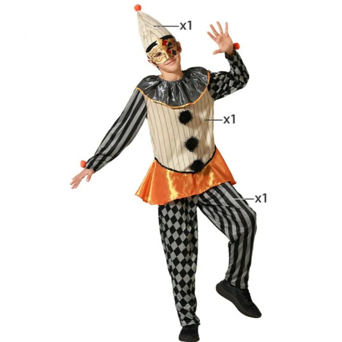 Deguisement pour enfants arlequin s113375543. Diaytar, c'est la fusion entre le meilleur de l'artisanat et le cutting-edge de la technologie, au service de votre quotidien.