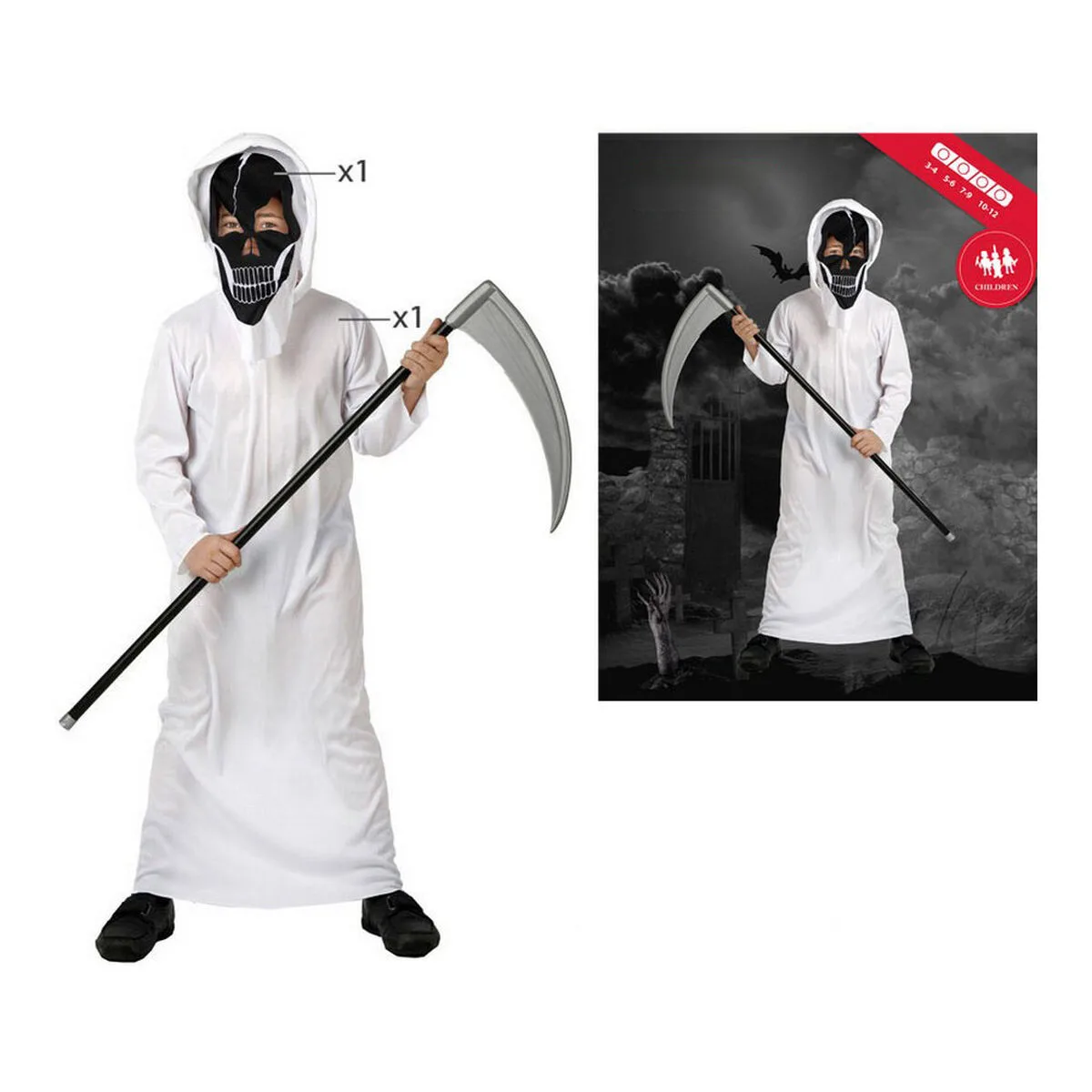 Deguisement pour enfants blanc 2 pieces s111080463. Diaytar : Parce que vous méritez le meilleur, nous sélectionnons l'excellence.