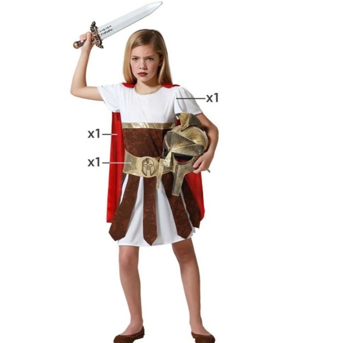 Deguisement pour enfants gladiateur fille s112900690. Chez Diaytar, nous fusionnons l'utile à l'agréable avec une gamme complète de produits soigneusement choisis pour leur design et leur fonctionnalité