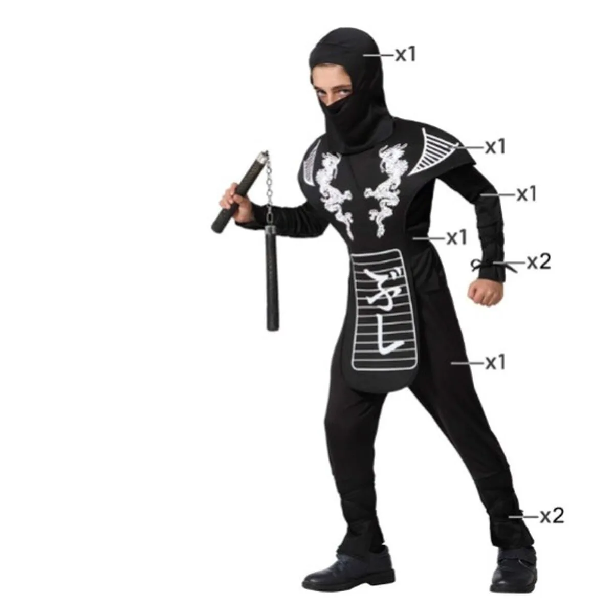 Deguisement pour enfants multicouleur ninja s112882252. Pour un shopping sans limites : Diaytar déniche pour vous le meilleur des produits généraux, électroniques et de style de vie