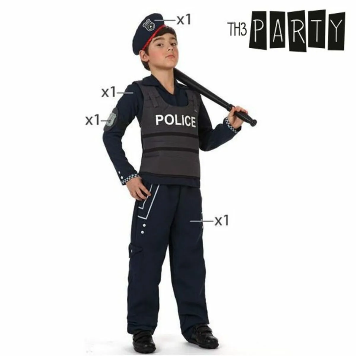 Deguisement pour enfants police s110095969. Diaytar : Parce que vos goûts sont éclectiques, notre offre de produits l'est tout autant. Explorez sans modération.