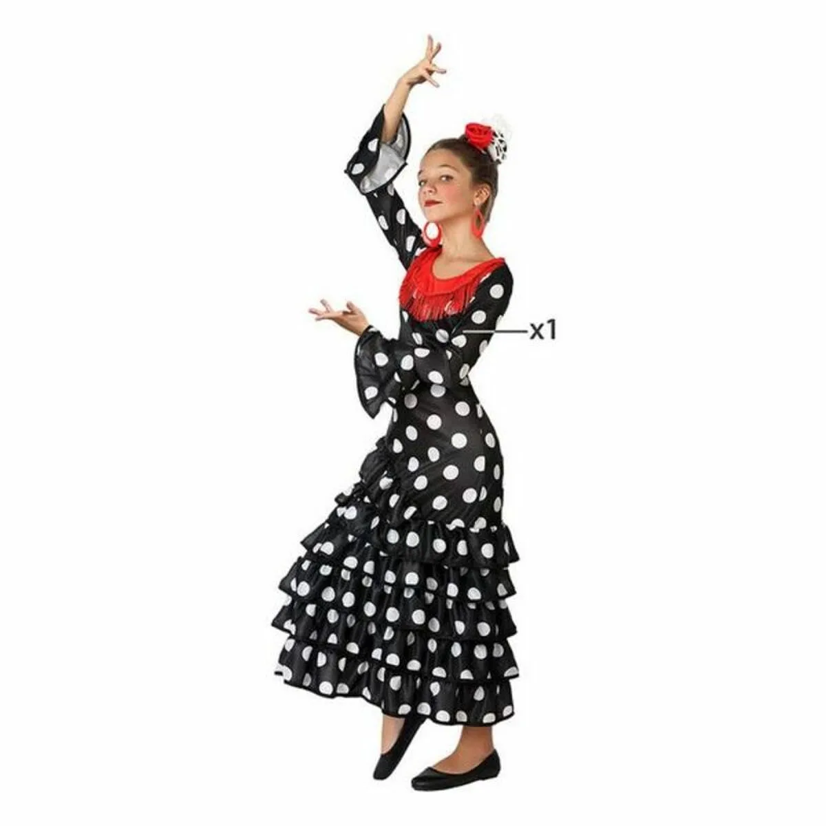 Deguisement pour enfants sevillane noir s112593741. Révélez votre style avec la collection capsule Diaytar, limitée et exclusive.