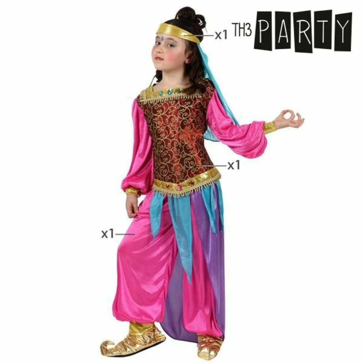 Deguisement pour enfants th3 party 6593 multicouleur 3 pieces s110080342. Notre mantra chez Diaytar : un produit, un sourire. Nous mesurons notre succès à votre satisfaction instantanée.