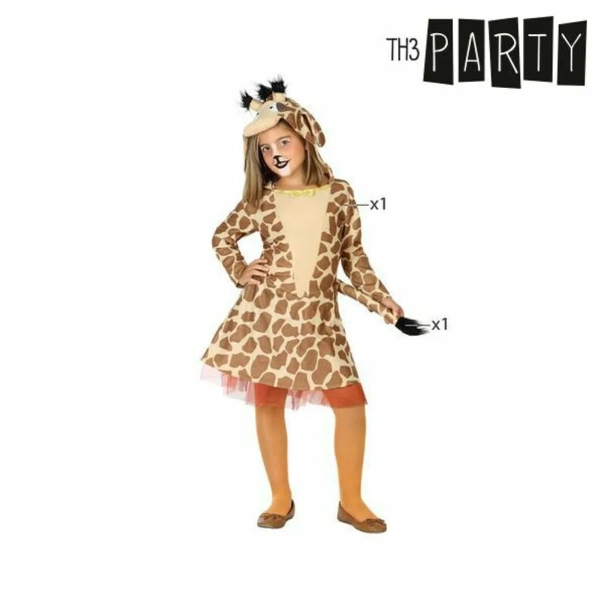 Deguisement pour enfants th3 party marron 2 pieces 2 unites s110684528. L'excellence à portée de clic avec la boutique en ligne Diaytar.