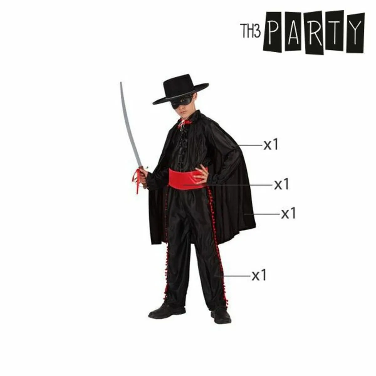 Deguisement pour enfants th3 party noir super heros 4 pieces s110851322. Bienvenue dans l'écosystème Diaytar, où chaque produit a été pensé pour s'intégrer parfaitement dans votre vie moderne