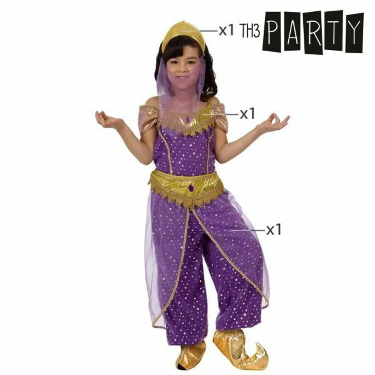 Deguisement pour enfants th3 party violet 3 pieces s110095053. La mode selon Diaytar : audacieuse, accessible et toujours dans l'air du temps.