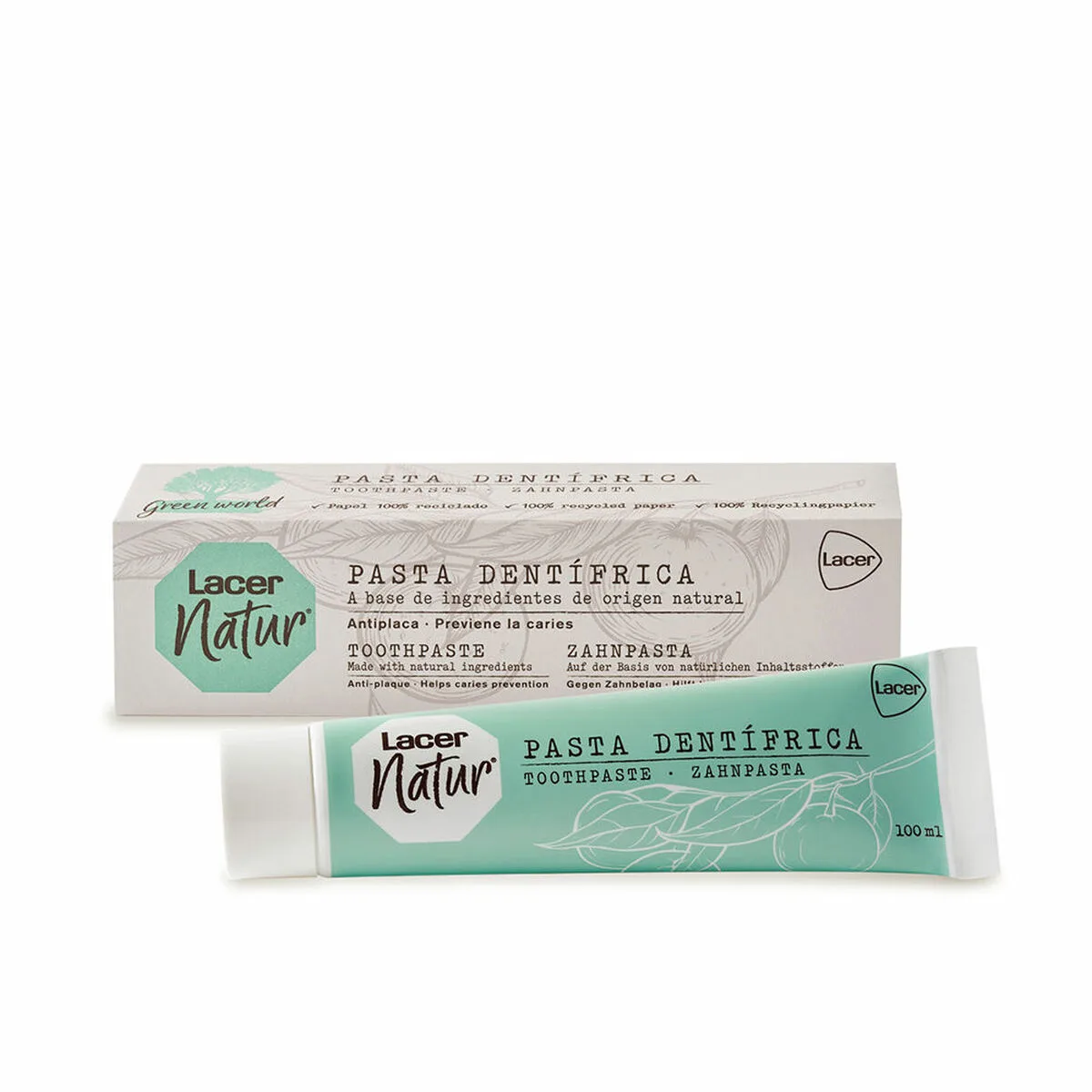 Dentifrice lacer natur 100 ml s0510254376. Votre boutique de confiance Diaytar vous accompagne dans tous vos projets.