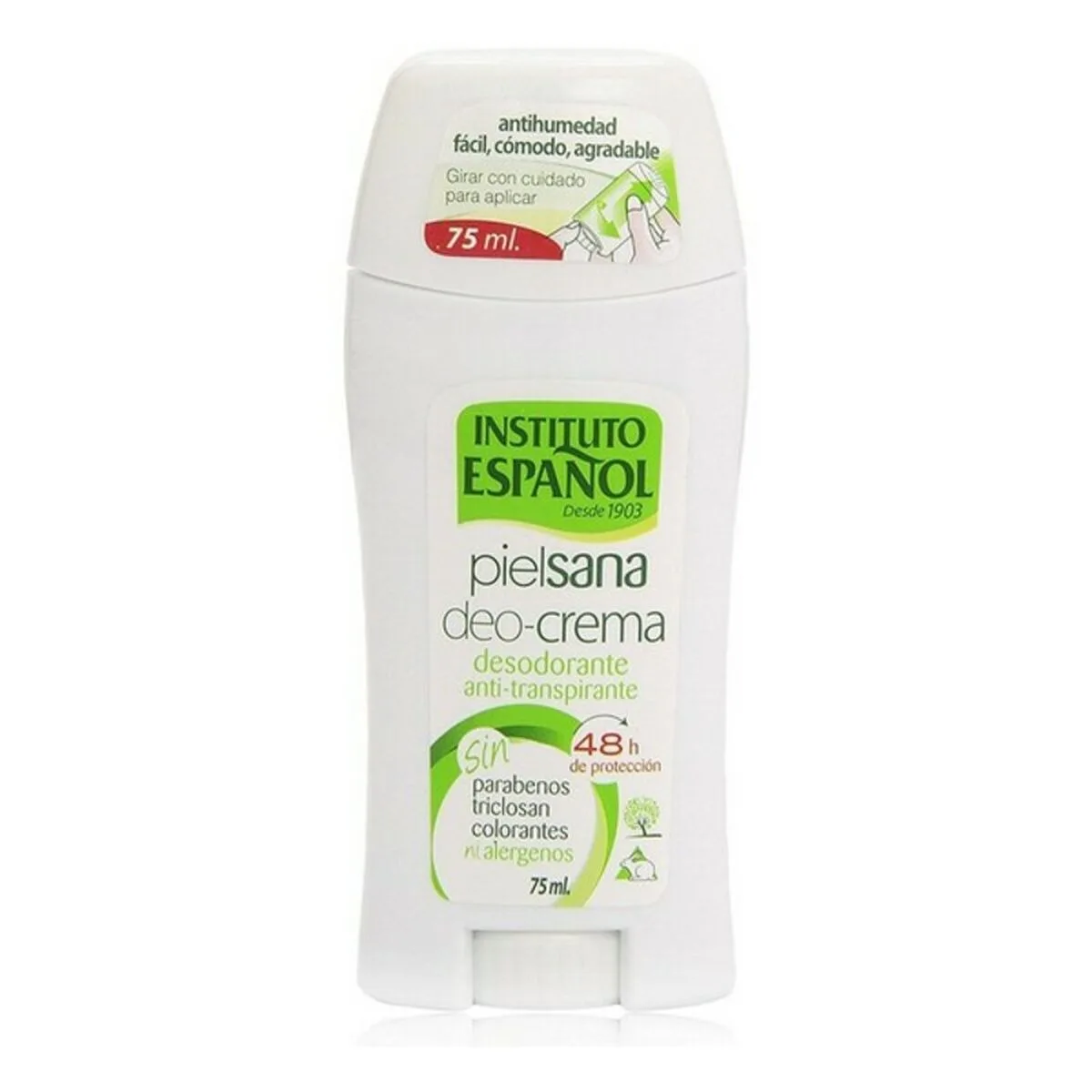 Deodorant en creme piel sana instituto espanol 75 ml s054253183. Votre foyer mérite le style et le confort des produits Diaytar Home.