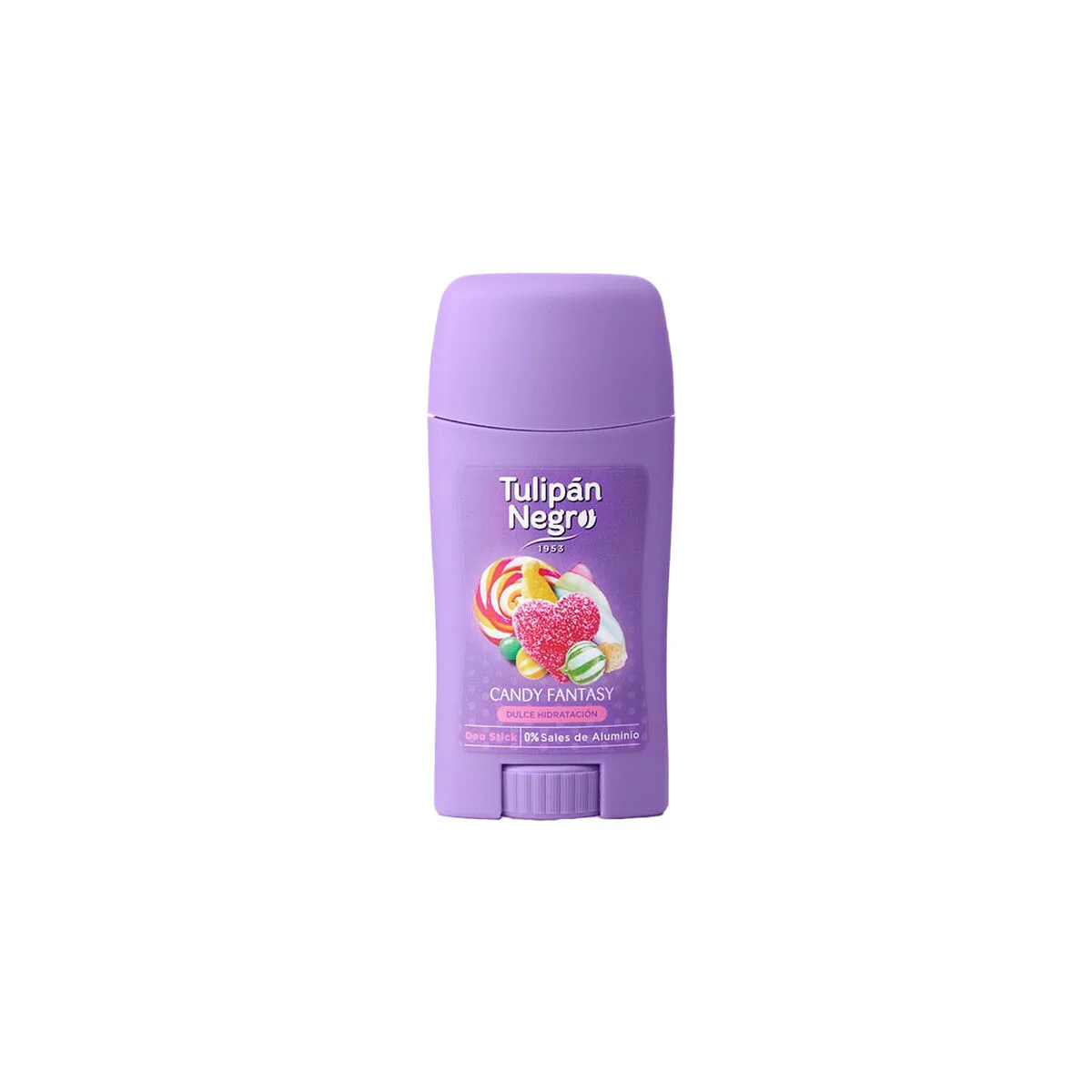 Deodorant en stick tulipan negro gourmand candy fantasy 60 ml m012119211. Diaytar cultive l'art du bien-être à travers ses produits soigneusement choisis.