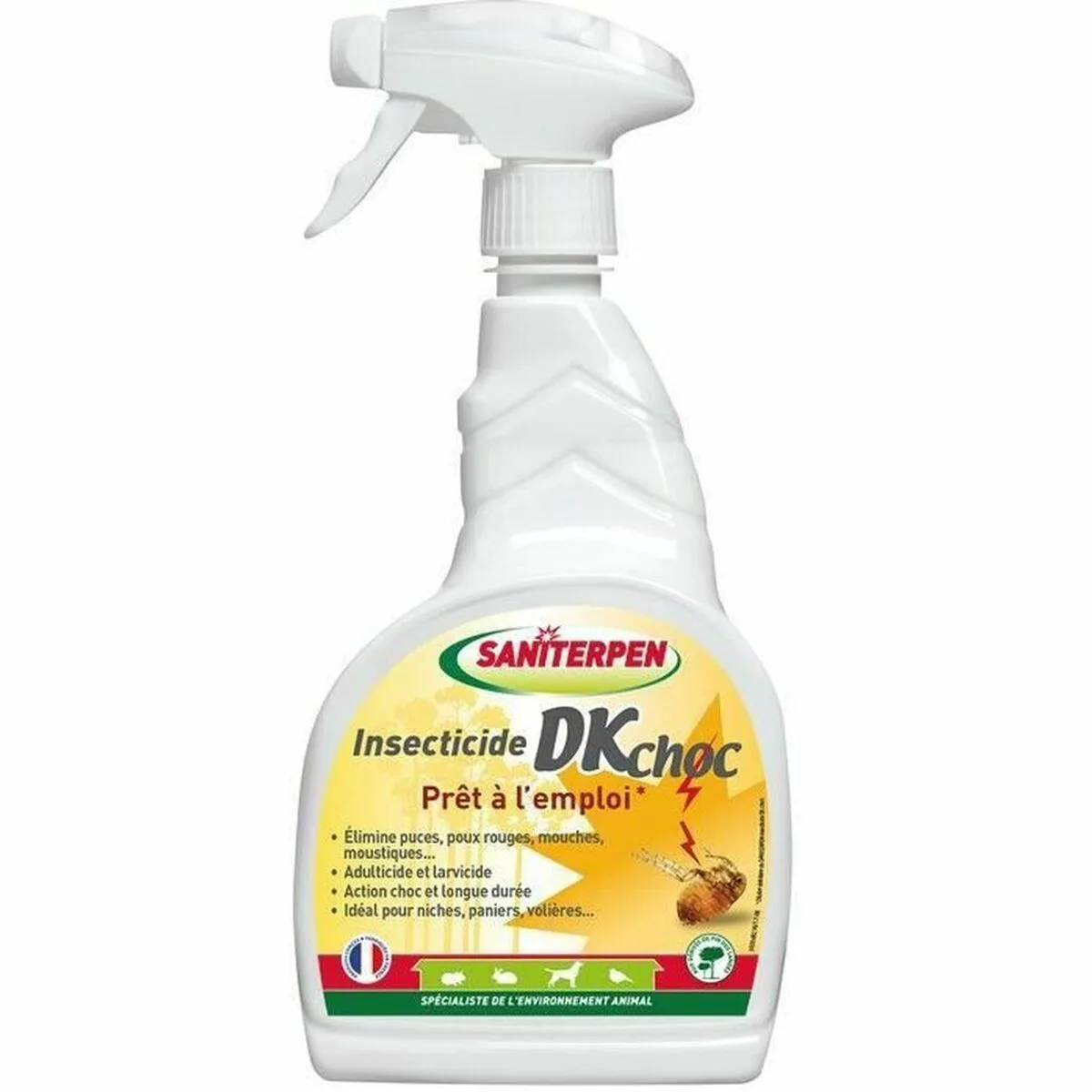 Desinfectant saniterpen 750 ml spray s714045168. Notre raison d'être : vous faire économiser le plus précieux des resources : votre temps. Bienvenue sur Diaytar, les produits triés sur le volet.