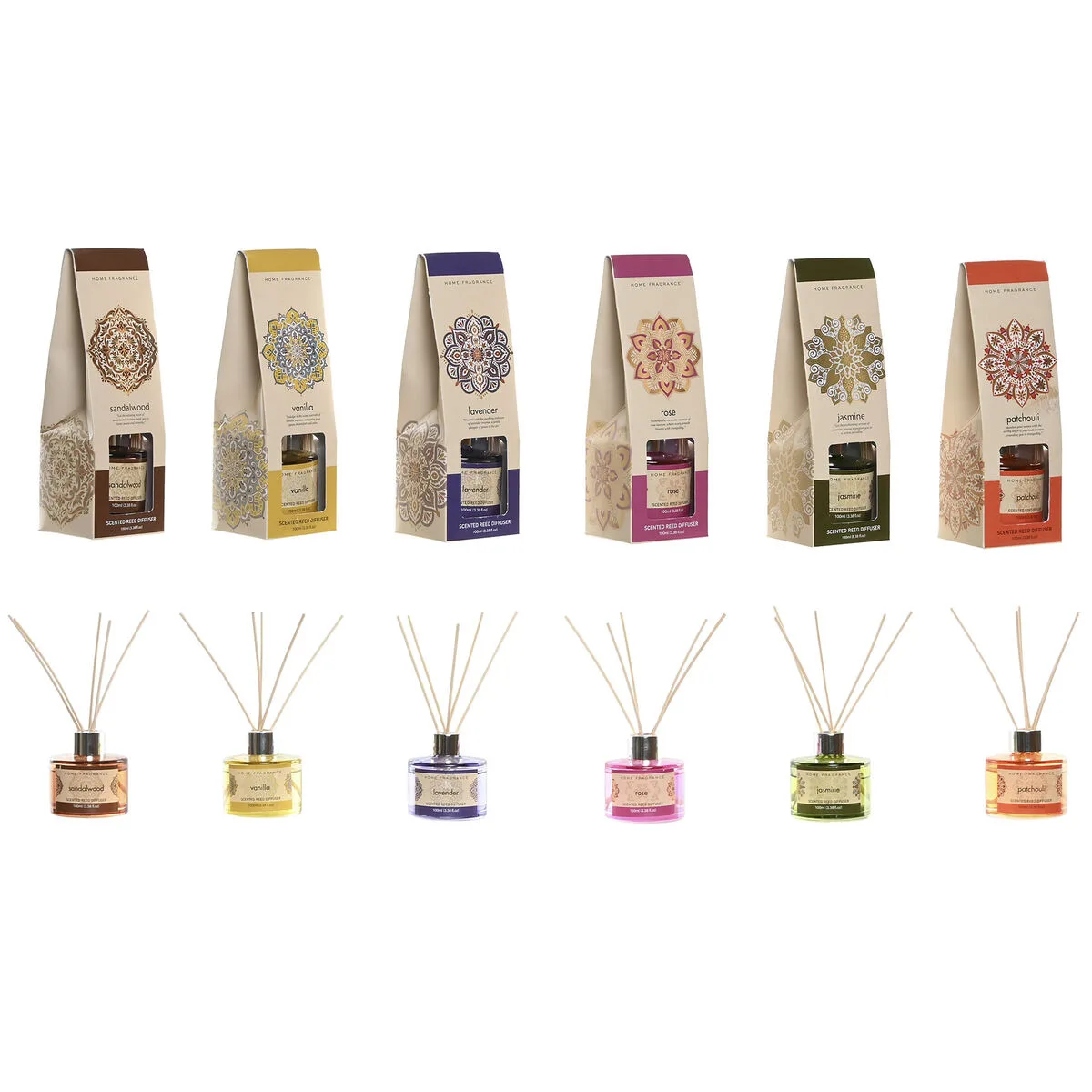 Desodorisant home esprit mandala 100 ml 6 unites s306106985. Notre mission chez Diaytar : vous simplifier la vie en vous proposant les produits les plus ingénieux et les plus tendance du marché