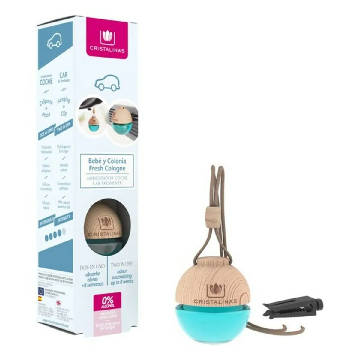 Desodorisant pour voiture cristalinas bebe 6 ml s058255753. Diaytar s'adresse à tous ceux qui considèrent que le choix d'un produit, même basique, est une expression de leur personnalité