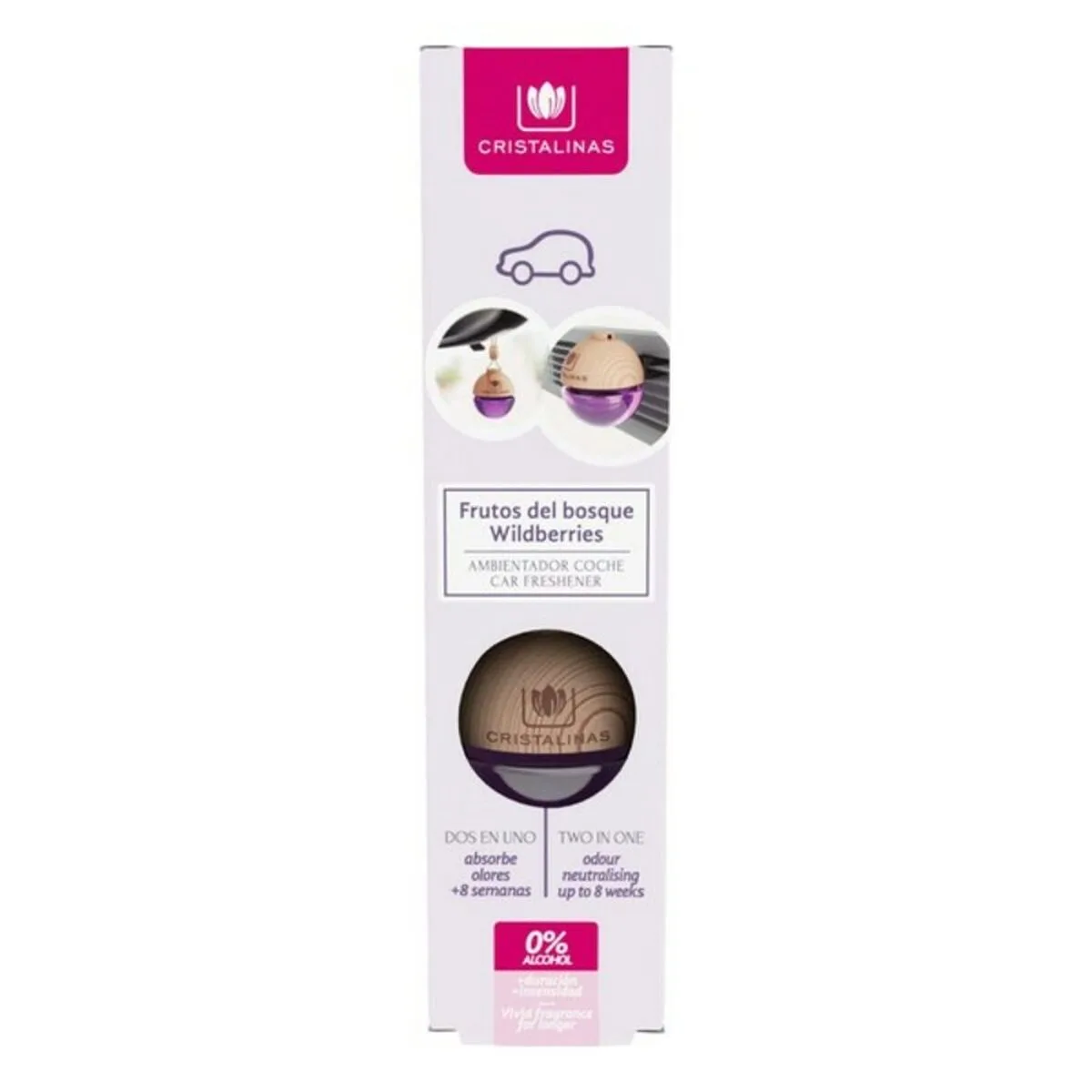 Desodorisant pour voiture cristalinas fruits des bois 6 ml s058256276. Chez Diaytar, nous célébrons la singularité de chaque produit, qu'il s'agisse d'un gadget tech ou d'un ustensile maison