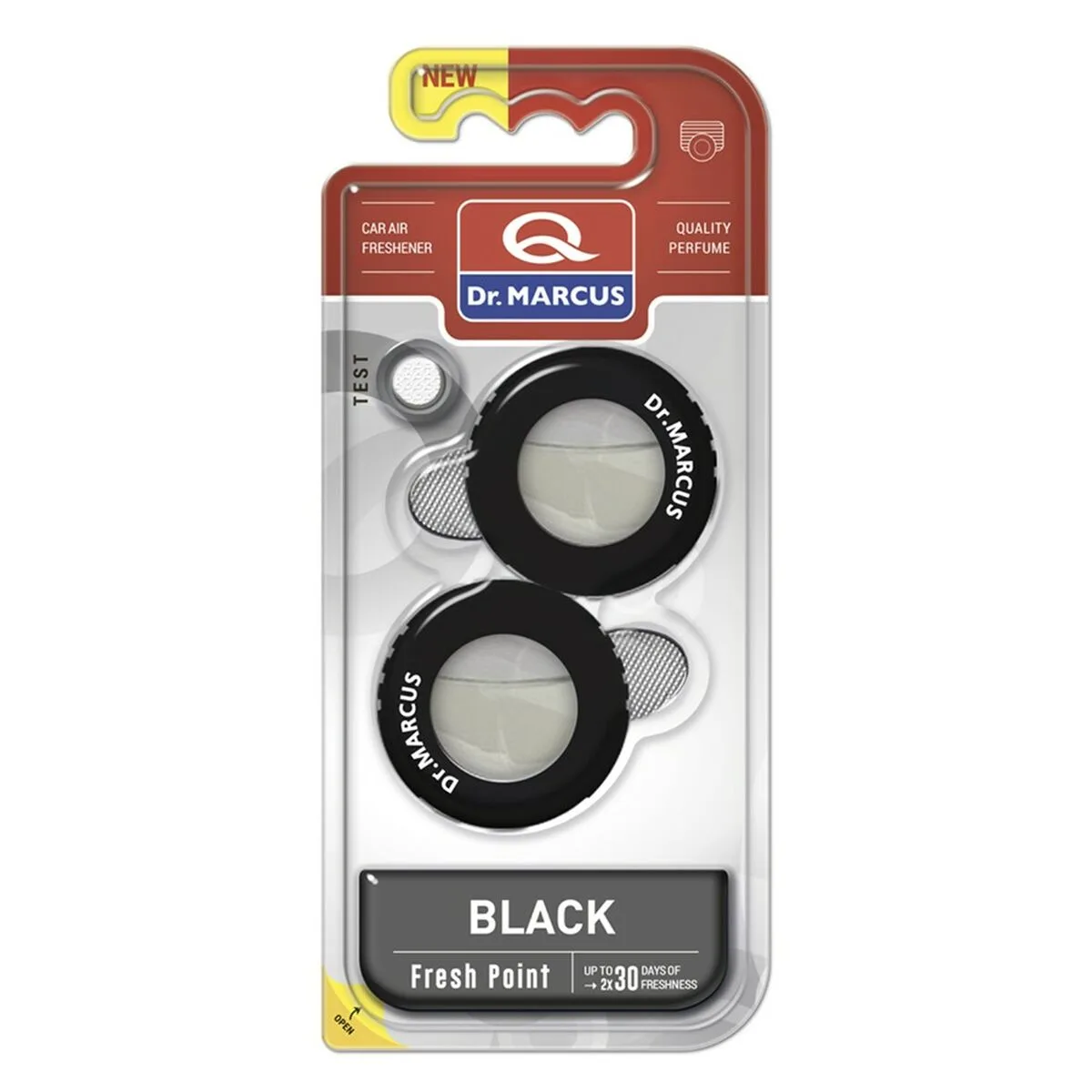 Desodorisant pour voiture dr marcus fresh point black 2 5 ml plastique parfum 2 pieces 2 unites s3711737418. Transformez votre intérieur avec les produits déco Diaytar !