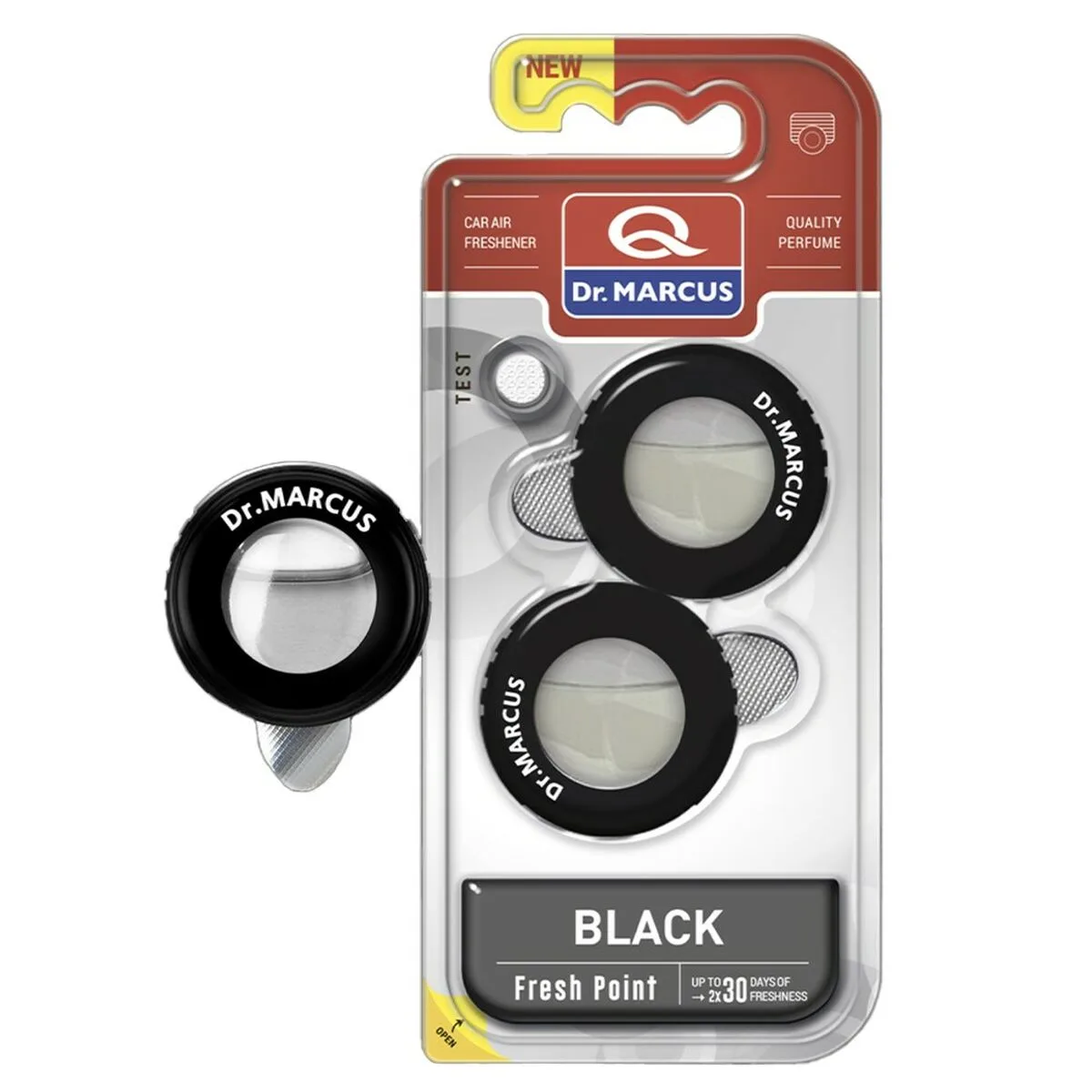 Desodorisant pour voiture dr marcus fresh point black 2 5 ml plastique parfum 2 pieces 2 unites s3711737496. Avec Diaytar, faites le plein d'idées et de produits ingénieux pour toutes les pièces de votre maison et tous les aspects de votre vie