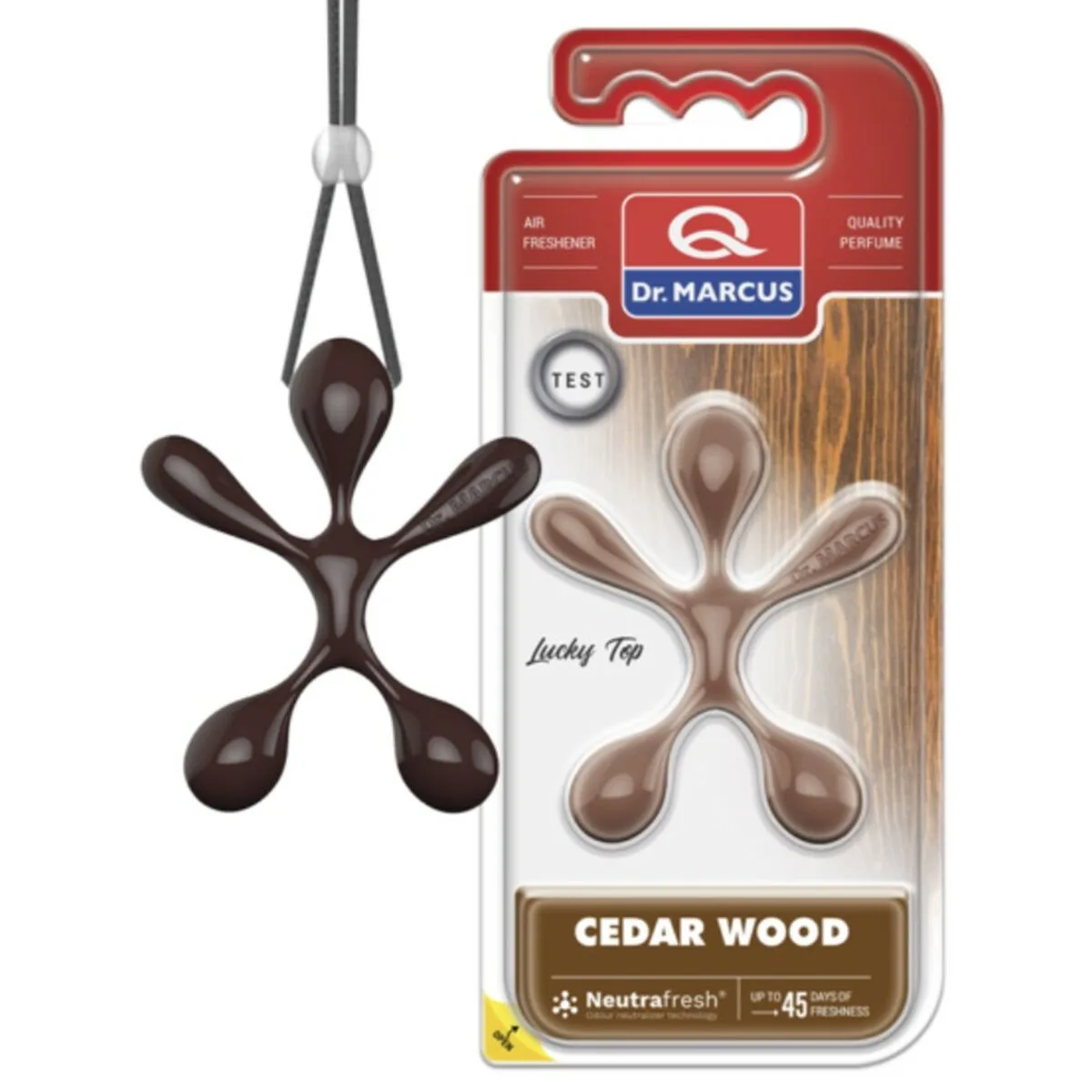 Desodorisant pour voiture dr marcus lucky top bois de cedre plastique parfum pendentif 12 unites s3711734668. Exprimez votre personnalité avec les accessoires tendance de Diaytar.