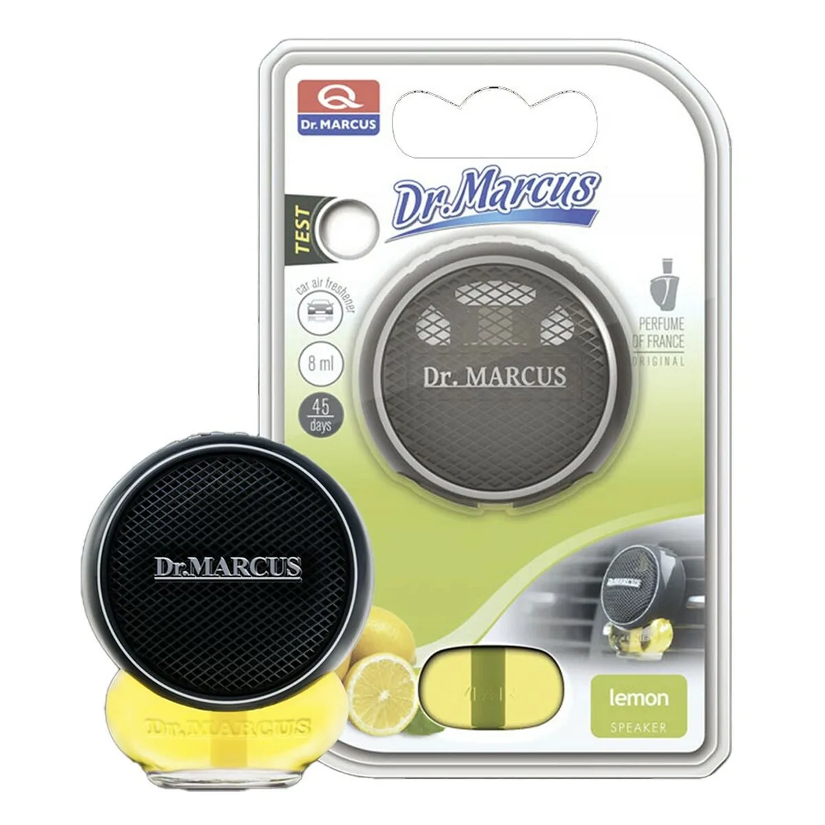 Desodorisant pour voiture dr marcus speaker citron 8 ml plastique parfum 8 unites s3711737953. Diaytar, c'est le grand ménage de printemps dans vos habitudes shopping : on garde l'essentiel, on jette le superflu.