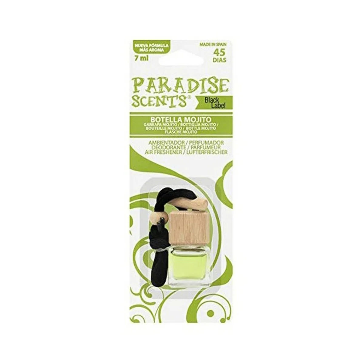 Desodorisant pour voiture paradise scents mojito s370049852. La recette Diaytar : un tiers de design, un tiers d'innovation, un tiers de fonctionnalité. Le tout saupoudré de tendance.
