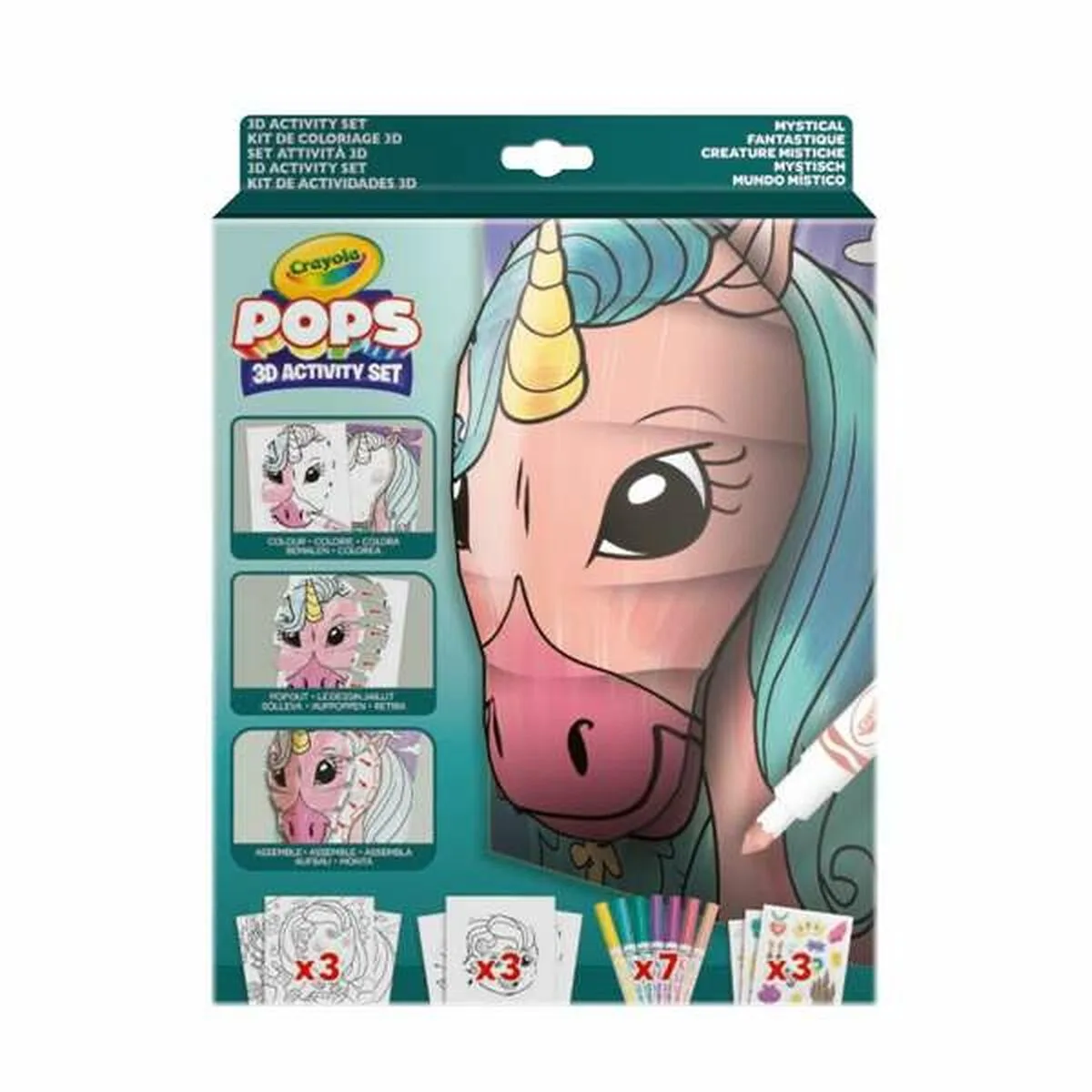 Dessins a peindre crayola 3d color pops licorne s7100096928. Diaytar est le résultat de milliers d'heures de recherche et développement pour vous offrir une offre généraliste d'exception.