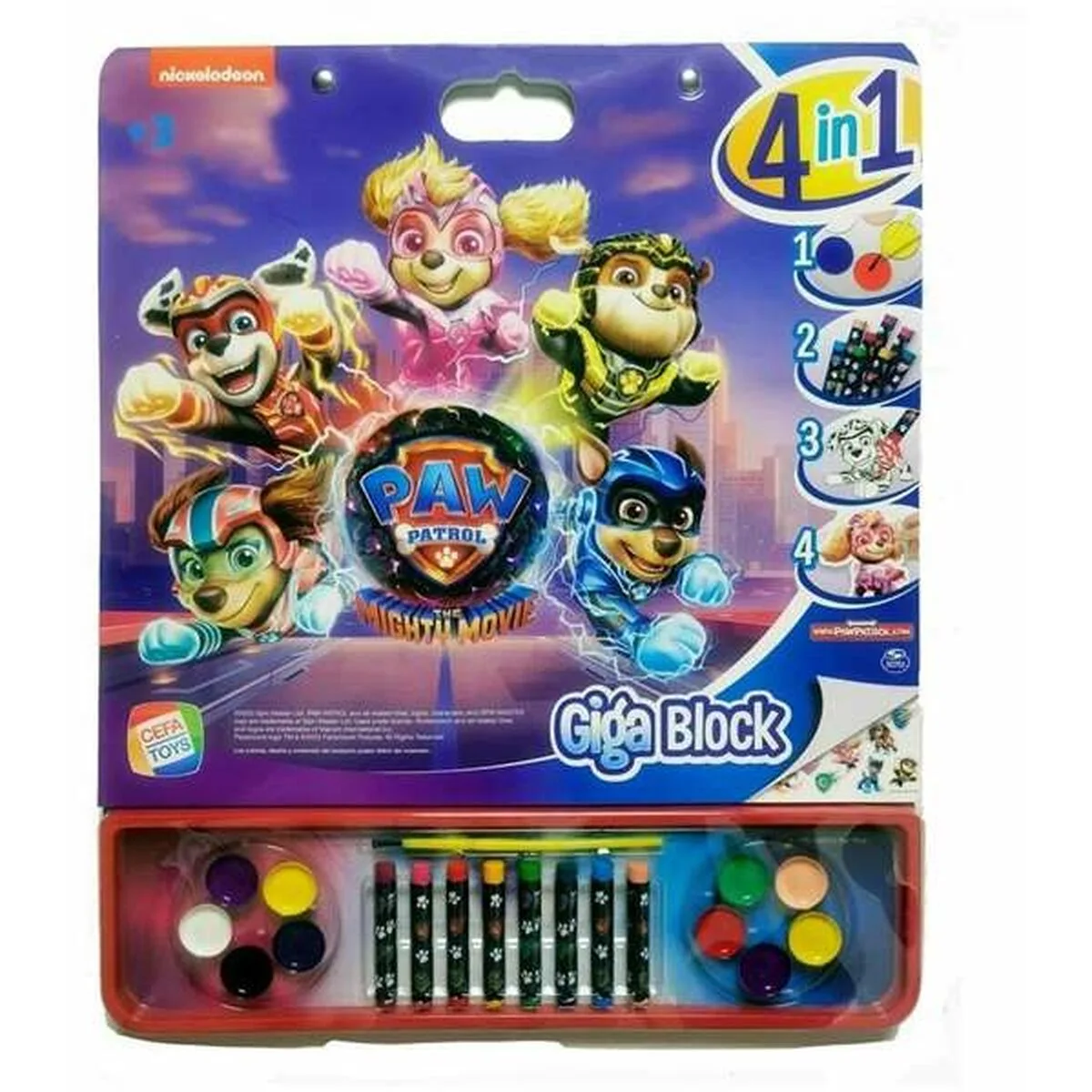 Dessins a peindre the paw patrol giga block album d autocollants 4 en 1 s243254027. Tendance, confort et qualité : la trilogie gagnante de Diaytar Mode.