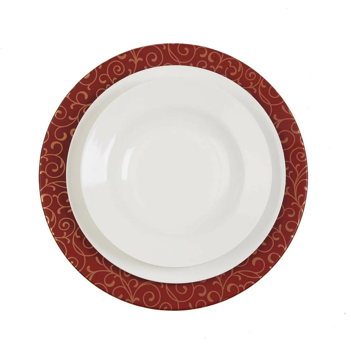 Dessous d assiette versa serpentine rouge metal 33 x 1 5 x 33 cm s341340442. Pour un shopping sans contrainte et plein de bonnes surprises, Diaytar est la destination ultime des produits généralistes