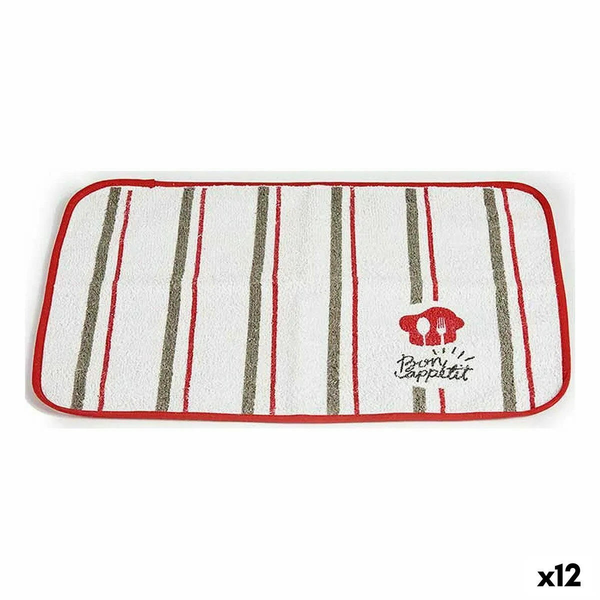 Dessous de plat kinvara bon appetit blanc rouge 33 x 0 3 x 48 cm 12 unites s362578587. Diaytar s'engage à vous proposer une expérience shopping unique avec des produits généraux innovants, tendance et toujours à prix attractifs