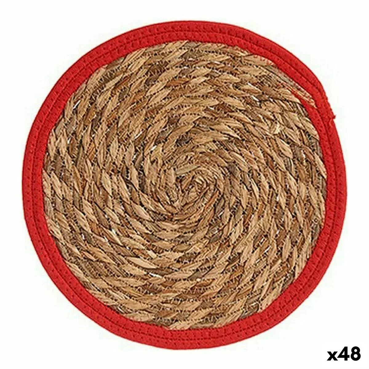 Dessous de plat naturel rouge fibre naturelle 30 x 1 x 30 cm 48 unites s361746875. Diaytar pense global, shoppe local : une plateforme généraliste avec une approche curated pour un public international