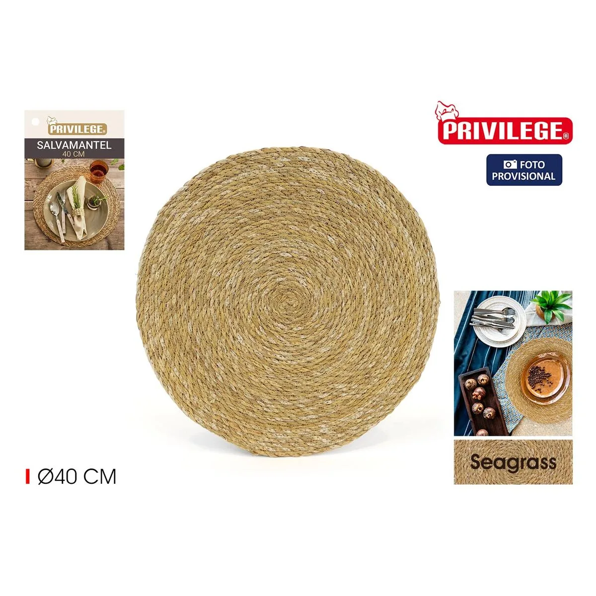 Dessous de plat privilege 40 cm 36 unites s223169322. Notre mission : éradiquer le superflu pour ne vous proposer que l'essentiel... mais en beaucoup plus stylé. Bienvenue chez Diaytar.