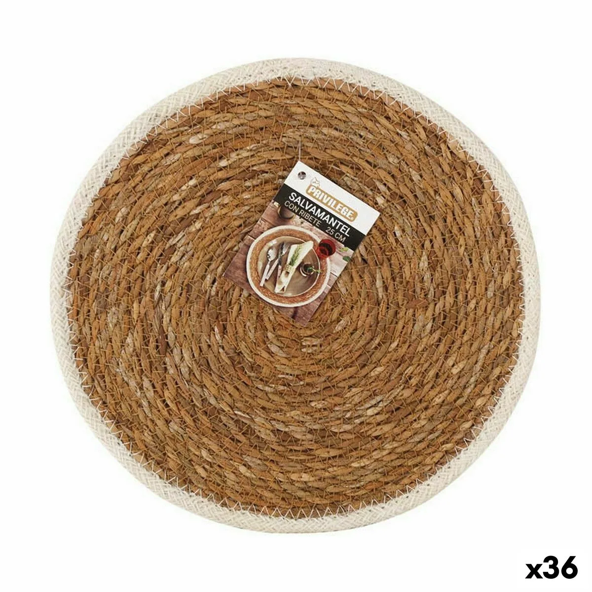 Dessous de plat privilege algues marines marron avec bordure o 25 cm 36 unites s223169062. Nous avons infusé Diaytar avec une dose massive de passion pour le produit. Contagieux : vous allez l'attraper.
