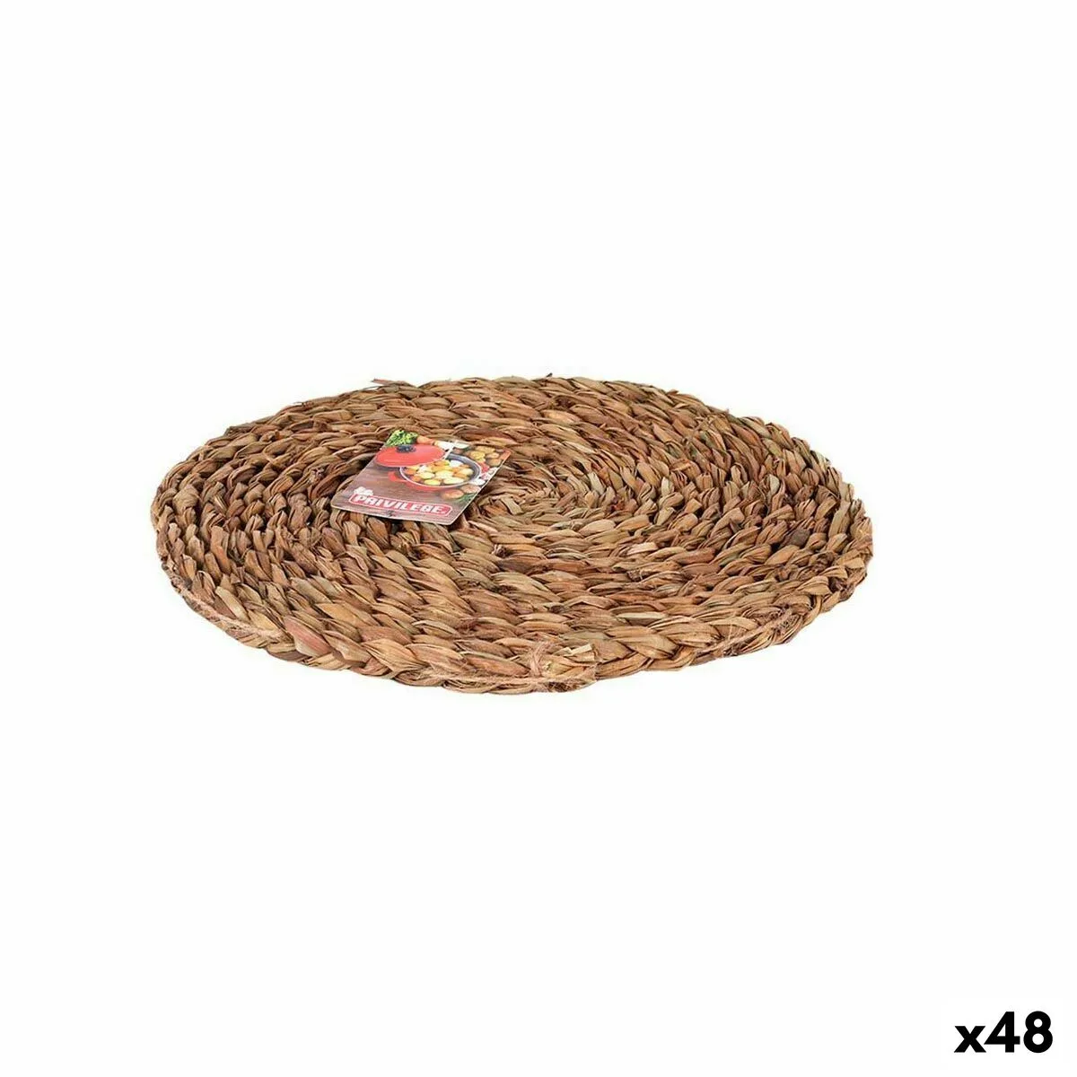 Dessous de plat privilege marron o 25 cm osier 48 unites s223190262. Diaytar cultive l'art du bien-être à travers ses produits soigneusement choisis.
