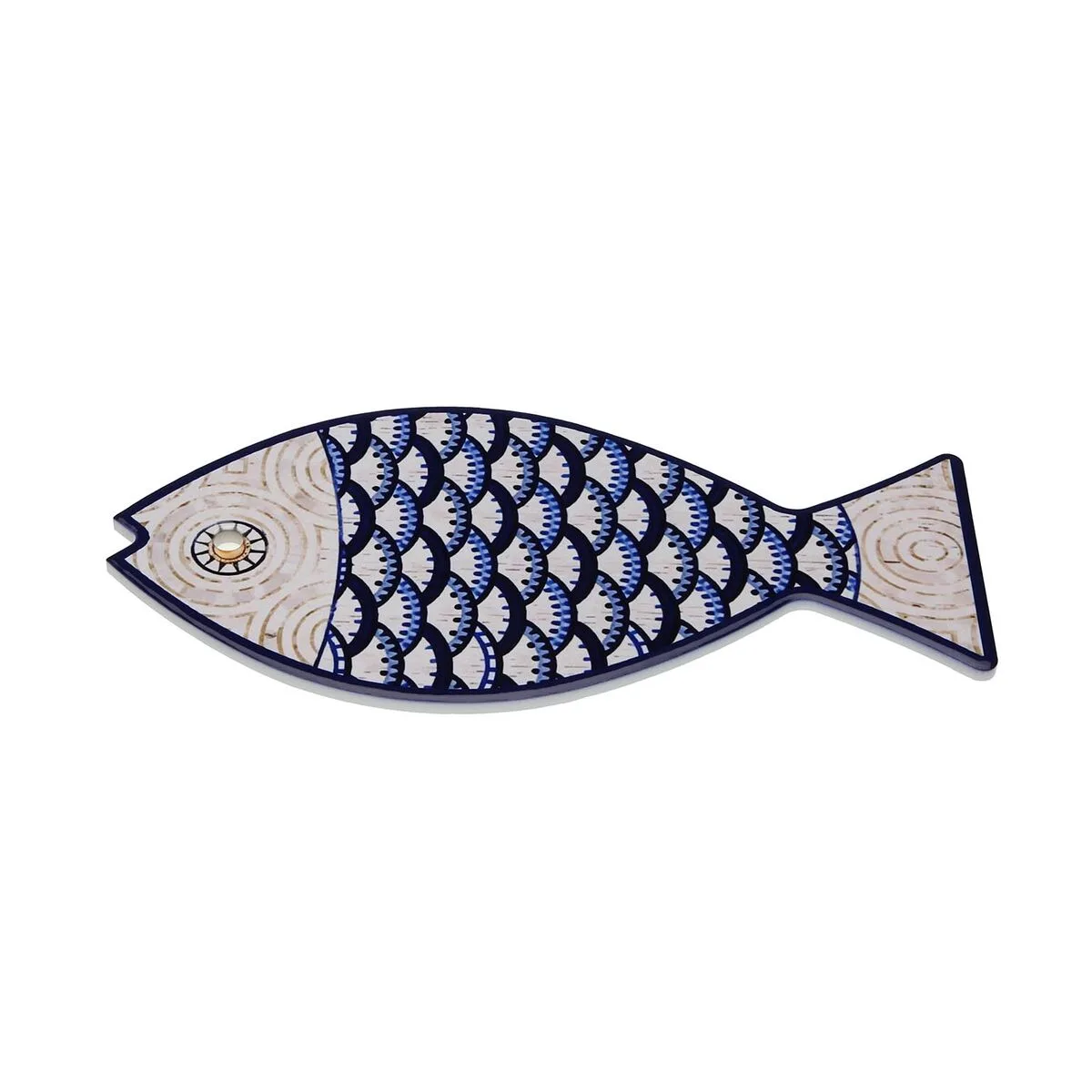 Dessous de plat versa bleu gris liege ceramique poisson 14 x 0 7 x 20 cm s341885437. Bienvenue chez Diaytar - Votre destination shopping pour tous vos besoins du quotidien !