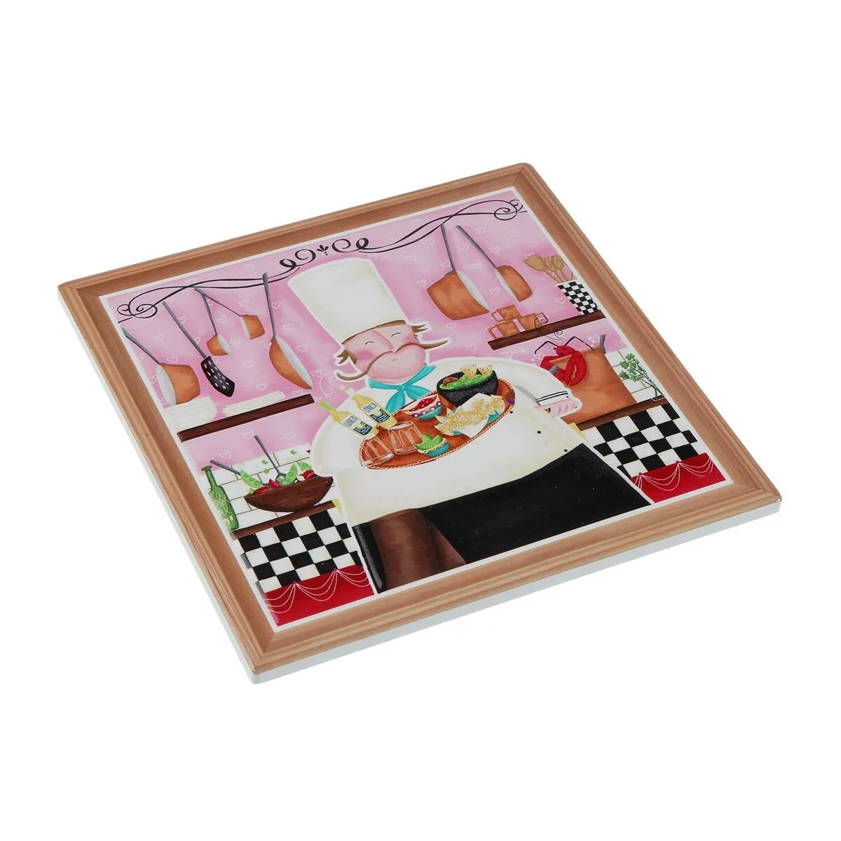 Dessous de plat versa cuisinier liege ceramique 20 x 20 cm s341227157. Diaytar : là où le shopping devient une forme d'art. Curateur d'un quotidien plus beau et plus fonctionnel.