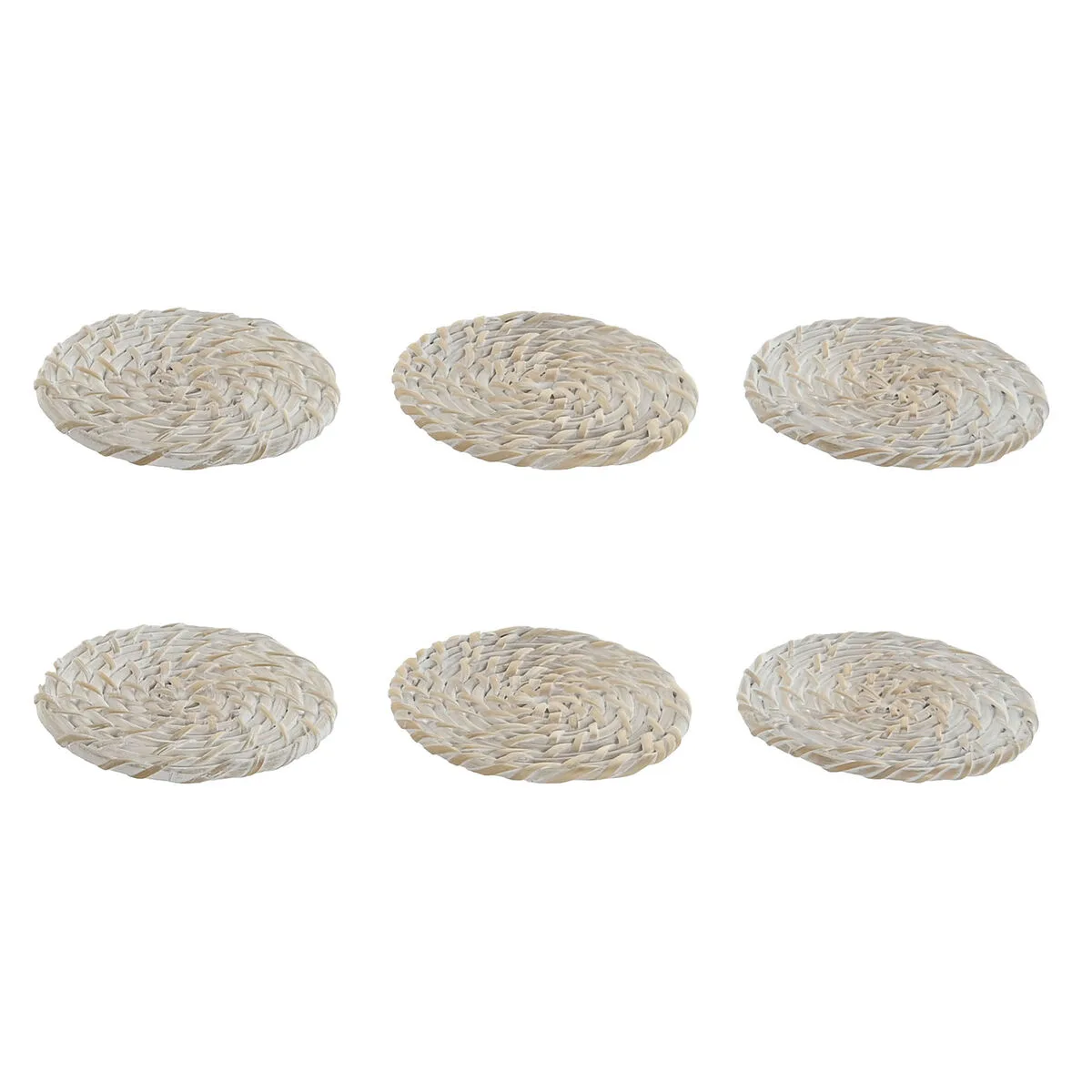 Dessous de verres home esprit blanc naturel bambou rotin 12 x 12 x 6 cm s306082276. Chez Diaytar, nous célébrons la singularité de chaque produit, qu'il s'agisse d'un gadget tech ou d'un ustensile maison
