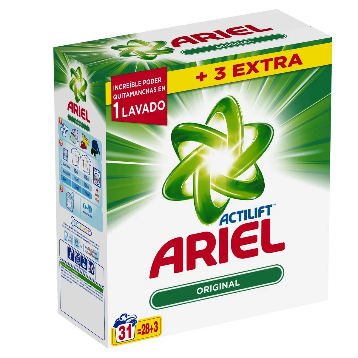 Detergent ariel actilift original 2015 g sous forme de poudre 31 lavages s790561987. Diaytar s'adapte à vos besoins avec une gamme complète et variée.