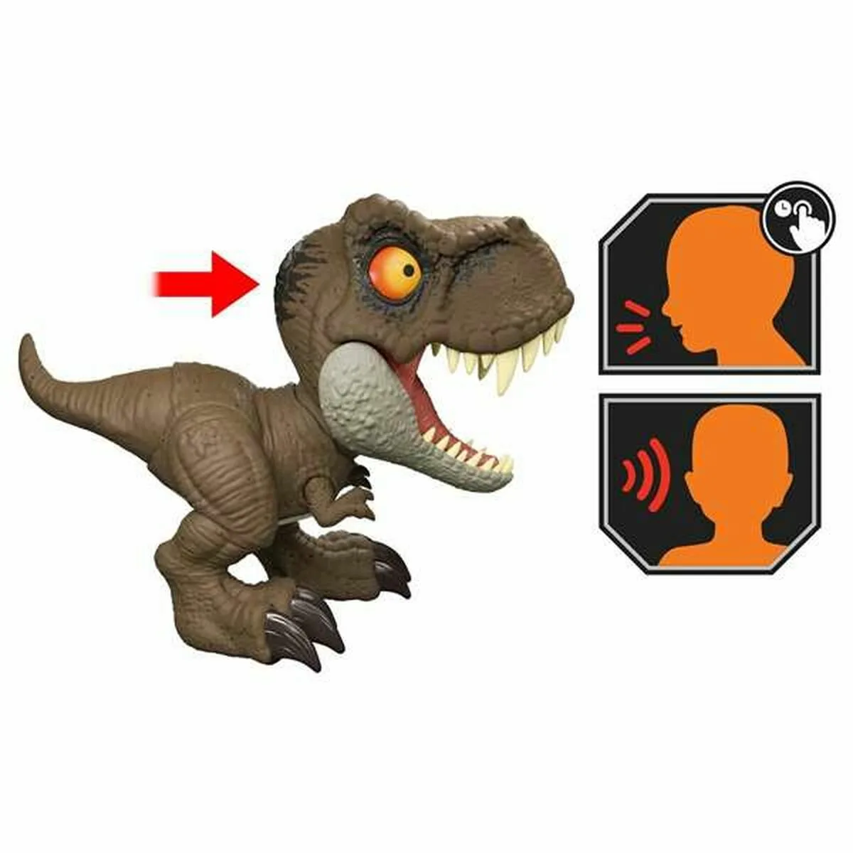 Dinosaure mattel jurassic world roar command t rex 21 59 x 22 23 x 10 16 cm s245071278. Diaytar Mode : Où l'élégance rencontre l'originalité pour un style unique.