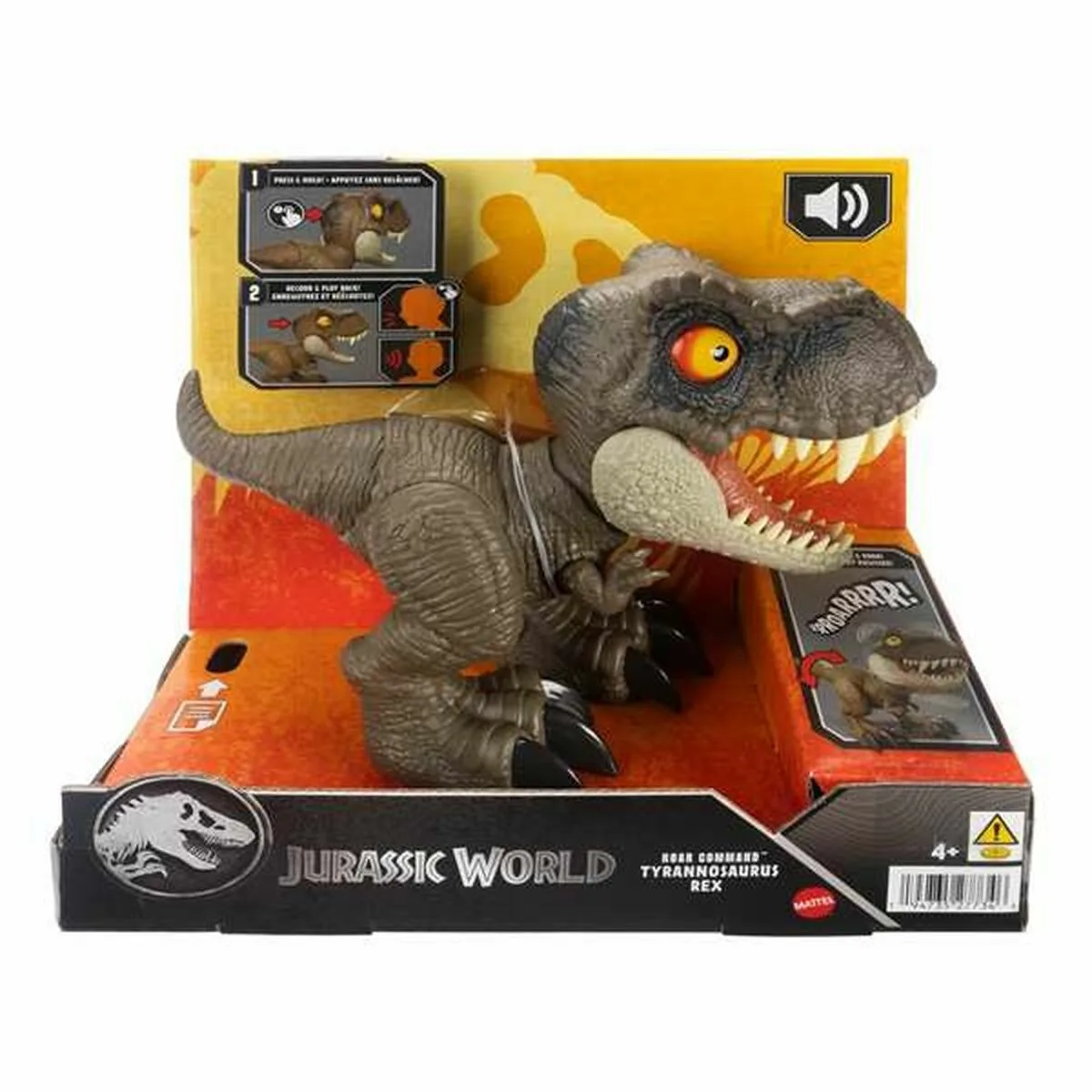 Dinosaure mattel jurassic world roar command t rex 21 59 x 22 23 x 10 16 cm s245071297. La qualité Diaytar : un engagement, une promesse, une satisfaction garantie.