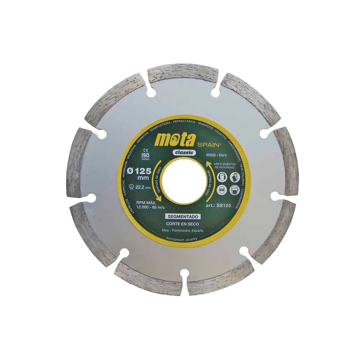 Disque de coupe mota ss125 s791065231. Votre garde-robe mérite le style Diaytar - Découvrez nos nouveautés !