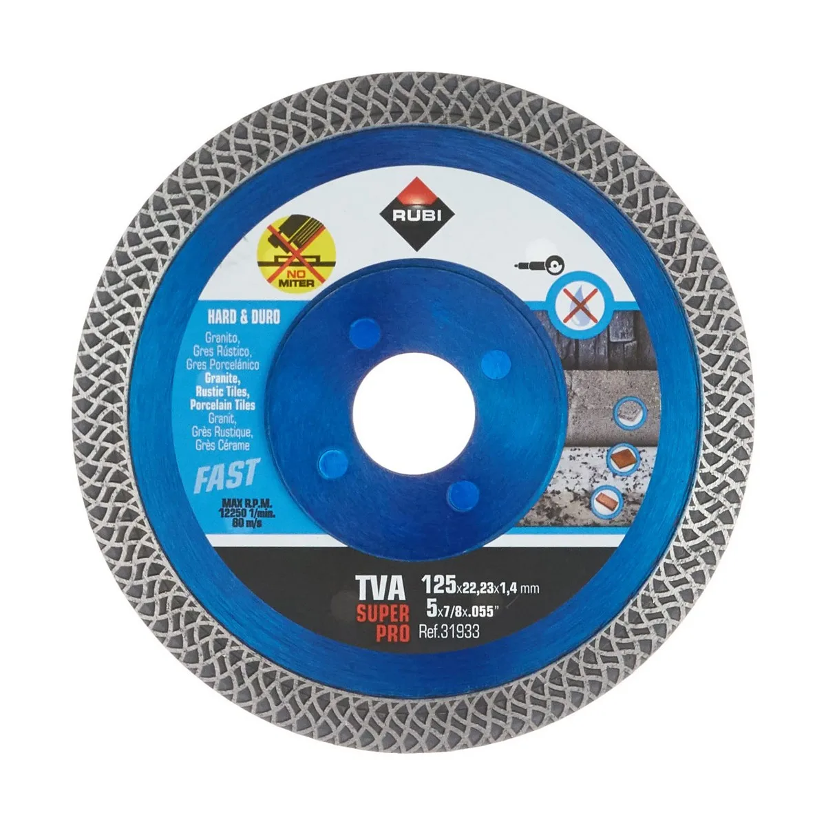 Disque de coupe rubi superpro r31933 125 mm s791454324. Diaytar, c'est la fusion entre le meilleur de l'artisanat et le cutting-edge de la technologie, au service de votre quotidien.