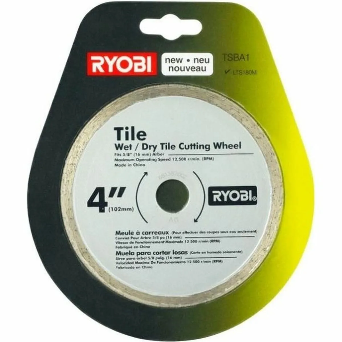 Disque de coupe ryobi lts180m s7100085250. Diaytar ne stocke pas des produits, il collectionne des pièces uniques pour enrichir votre quotidien.
