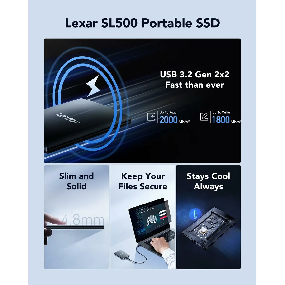 Disque dur externe lexar lsl500x001t rnbng 1 tb ssd 2 5 m030826017. L'excellence à portée de clic avec la boutique en ligne Diaytar.