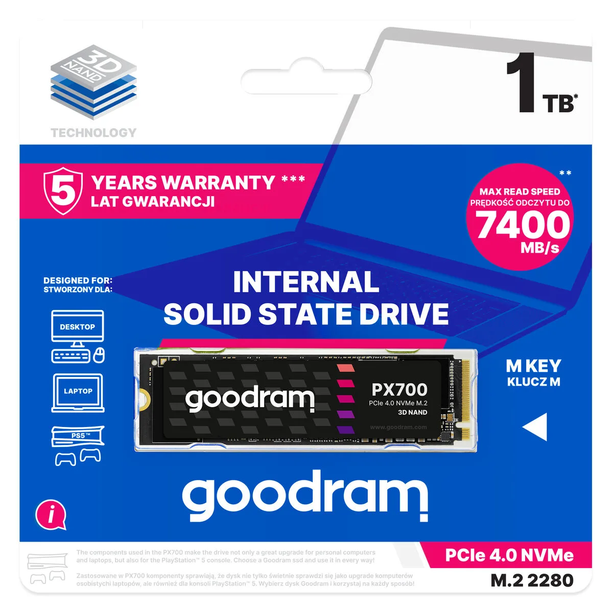 Disque dur goodram ssdpr px700 01t 80 1 24 tb ssd ssd s915763075. Diaytar, c'est la certitude de faire un choix judicieux. Chaque produit dans notre catalogue a passé nos tests exigeants.