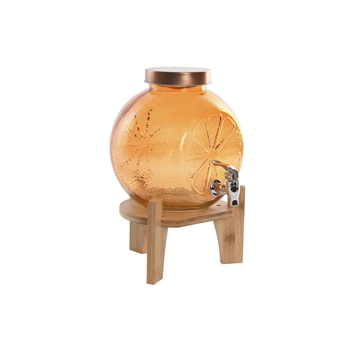 Distributeur d eau home esprit orange bambou verre 5 l 24 x 17 5 x 24 cm s306126396. Diaytar ne stocke pas des produits, il collectionne des pièces uniques pour enrichir votre quotidien.